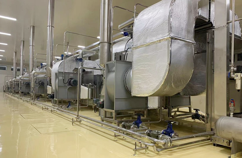 Linie de producție de tăiței cu gătit rapid